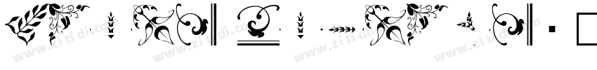 Fleur Regular字体转换